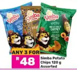 Game Simba Potato Chips Assorted offer