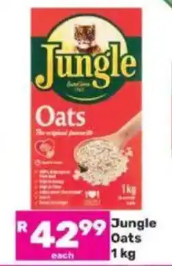 Game Jungle Oats offer