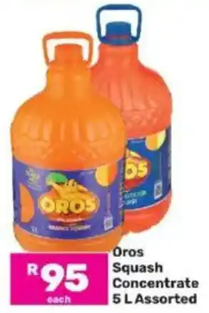 Game Oros Squash Concentrate Assorted offer