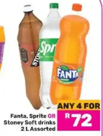 Game Fanta, Sprite OR Stoney Soft drinks offer