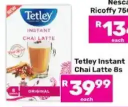 Game Tetley Instant Chai Latte offer