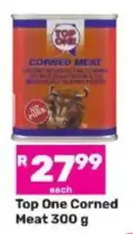 Game Top One Corned Meat offer