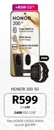 Vodacom HONOR 200 5G offer