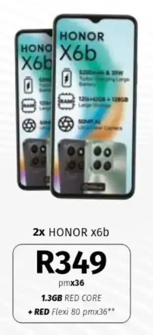 Vodacom HONO X6b offer