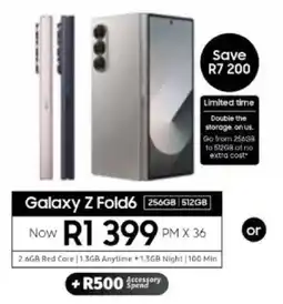 Vodacom SAMSUNG Galaxy Z Fold6 offer