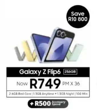 Vodacom SAMSUNG Galaxy Z Flip6 256GB offer