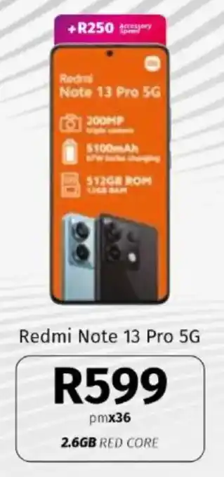 Vodacom Redmi Note 13 Pro 5G offer