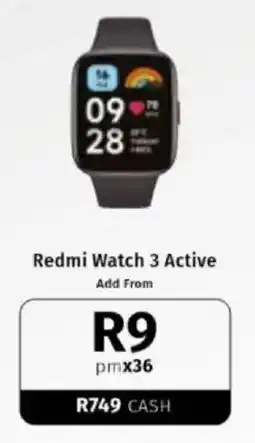 Vodacom Redmi Watch 3 Active offer