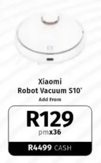 Vodacom Xiaomi Robot Vacuum S10 offer