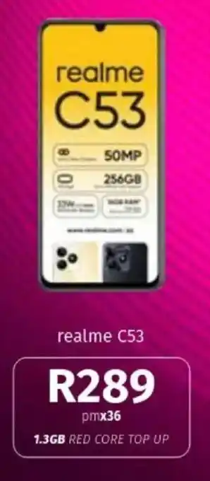 Vodacom Realme C53 offer