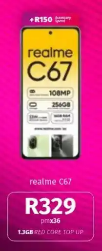 Vodacom Realme C67 offer