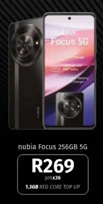 Vodacom nubia Focus 256GB 5G offer