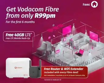 Vodacom Vodacom Fibre offer