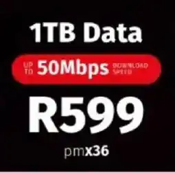 Vodacom 1TB Data offer