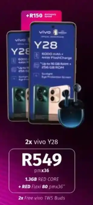 Vodacom Vivo Y28 offer