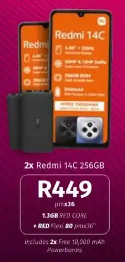 Vodacom Redmi 14C 256GB offer