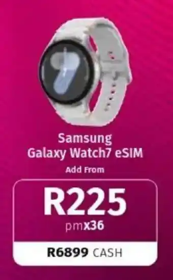 Vodacom Samsung Galaxy Watch7 eSIM offer