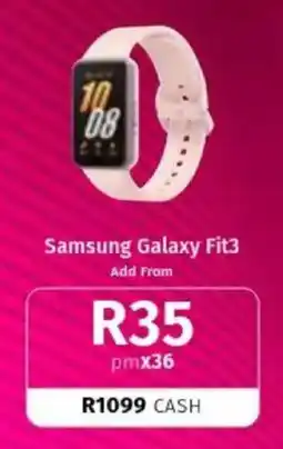 Vodacom Samsung Galaxy Fit3 offer