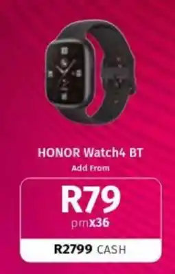 Vodacom HONOR Watch 4 BT offer