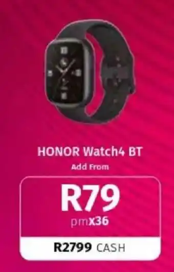 Vodacom HONOR Watch 4 BT offer