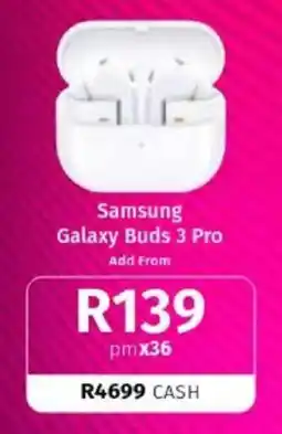 Vodacom Samsung Galaxy Buds 3 Pro offer