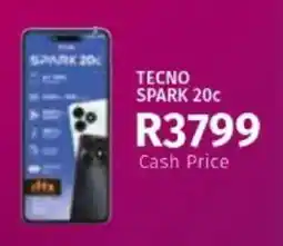 Vodacom TECNO SPARK 20c offer