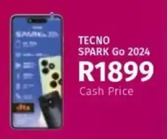 Vodacom TECNO SPARK GO 2024 offer