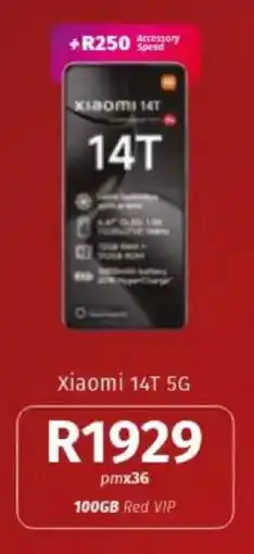 Vodacom Xiaomi 14T 5G offer