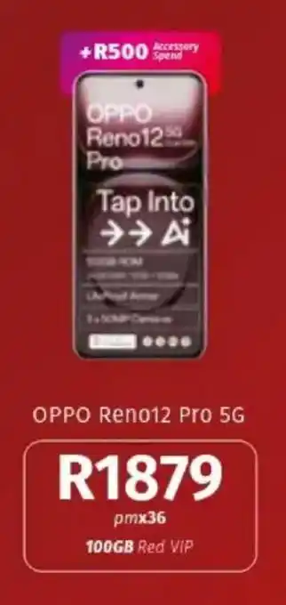 Vodacom OPPO Reno12 Pro 5G offer