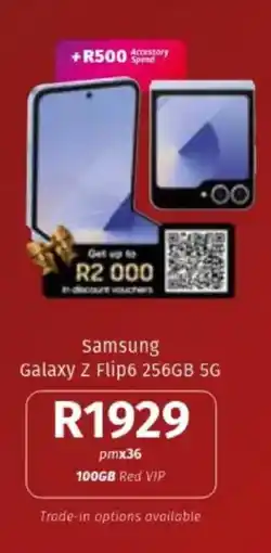 Vodacom Samsung Galaxy Z Flip6 256GB 5G offer