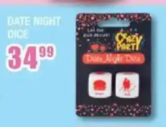 The Crazy Store Date night dice offer