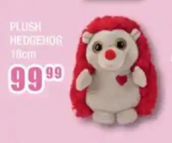 The Crazy Store Plush hedgehog offer