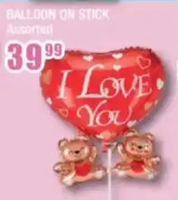 The Crazy Store Balloon on stick assorted offer