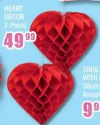 The Crazy Store Heart decor offer