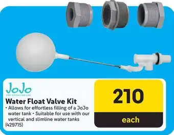 Makro JoJo Water Float Valve Kit offer