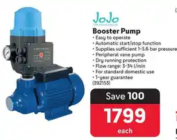 Makro JoJo Booster Pump offer