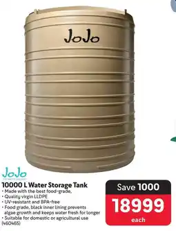 Makro JoJo Water Storage Tank offer