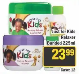 J&E Cash and Carry Just for Kids Relaxer Banded offer