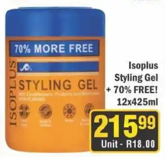 J&E Cash and Carry Isoplus Styling Gel offer