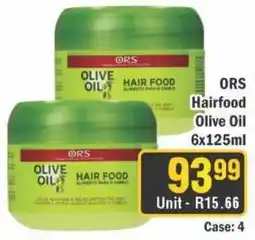 J&E Cash and Carry ORS Hairfood Olive Oil offer