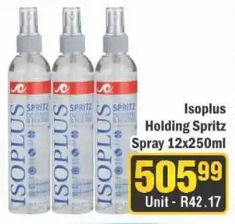 J&E Cash and Carry Isoplus Holding Spritz Spray offer