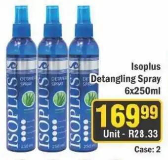 J&E Cash and Carry Isoplus Detangling Spray offer