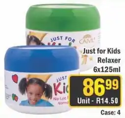 J&E Cash and Carry Just for Kids Relaxer offer