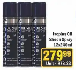 J&E Cash and Carry Isoplus Oil Sheen Spray offer