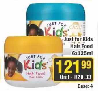 J&E Cash and Carry Just for Kids Hair Food offer