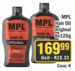 J&E Cash and Carry MPL Hair Oil Original offer