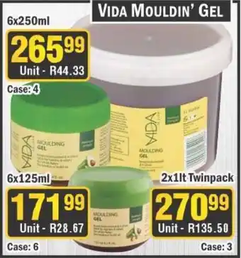 J&E Cash and Carry Vida mouldin' gel offer