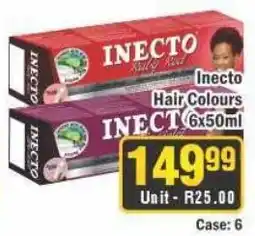 J&E Cash and Carry Inecto Hair Colours offer