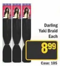 J&E Cash and Carry Darling Yaki Braid offer