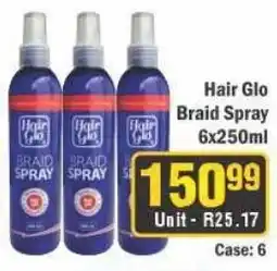 J&E Cash and Carry Hair Glo Braid Spray offer